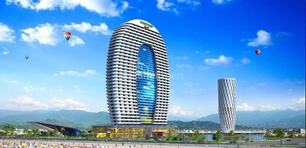 公寓 52 平方米的公寓 - 尤里耶夫斯卡娅, Batumi, 佐治亚州。