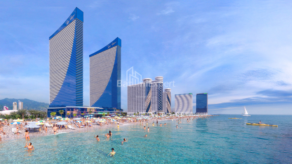 在建目标房产 30 平方米的公寓 - 治安官 Khimshiashvili, Batumi, 佐治亚州。