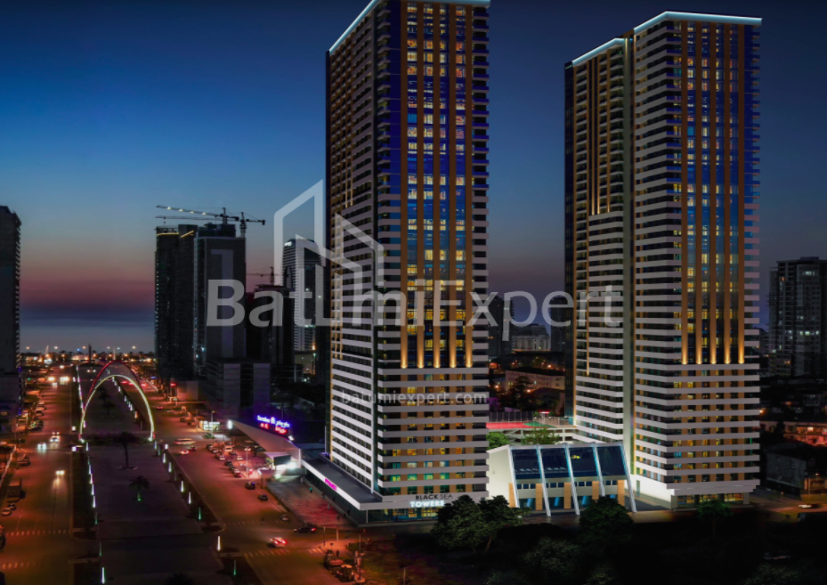 在建目标房产 50 平方米的公寓 - 英雄巷, Batumi, 佐治亚州。