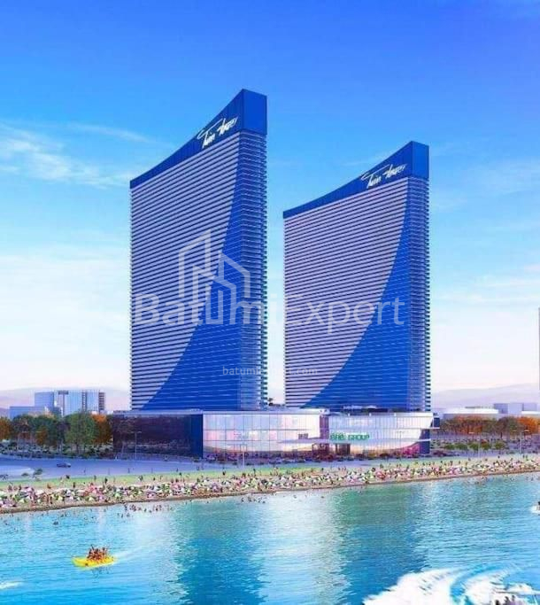 公寓 33 平方米的公寓 - 治安官 Khimshiashvili, Batumi, 佐治亚州。