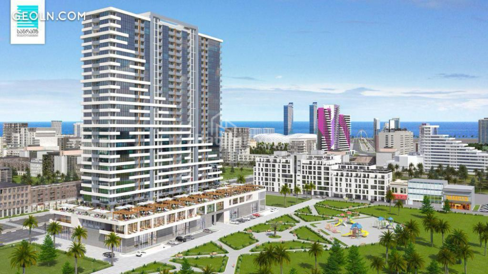 公寓 46.3 平方米的公寓 - Zhiuli Shartava, Batumi, 佐治亚州。
