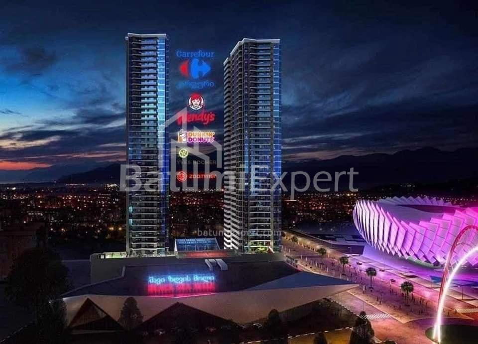 公寓 51 平方米的公寓 - Zhiuli Shartava, Batumi, 佐治亚州。