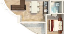 公寓 2-комн 57.9 m² - 梅兹瓦塔, Chakvi