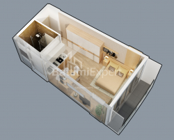 在建目标房产 1-комн 34.8 m² - 莱赫和玛丽亚·卡钦斯基, Batumi