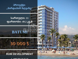 公寓 49 平方米的公寓 - 治安官 Khimshiashvili, Batumi, 佐治亚州。
