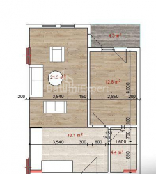 公寓 2-комн 58 m² - 伊利亚·查瓦查瓦泽, Batumi