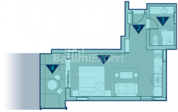 在建目标房产 1-комн 37.2 m² - 鲁斯塔韦利, Chakvi