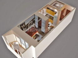公寓 1-комн 32.8 m² - 伊利亚·查瓦查瓦泽, Batumi
