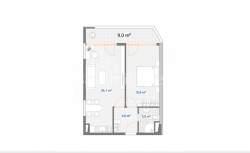 公寓 2-комн 58.8 m² - 凯达拉·阿巴希泽, Batumi